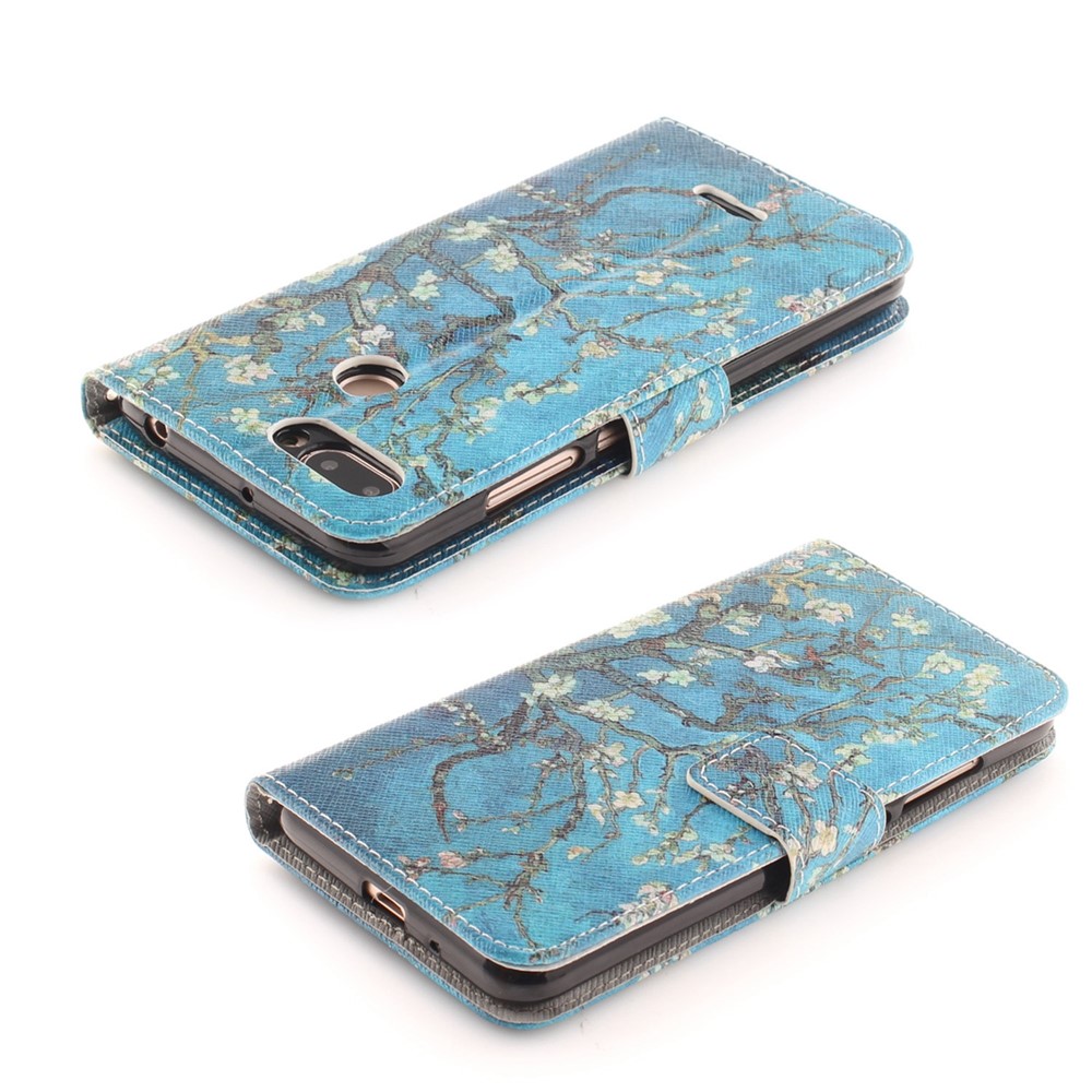 Portafogli In Similpelle Con Custodia In Similpelle Per Xiaomi Redmi 6 - Wintersweet-4