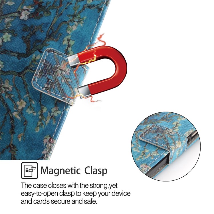 Pattern Printing Wallet Stand Leather Phone Case for Xiaomi Mi A2 Lite / Redmi 6 Pro - Wintersweet-6