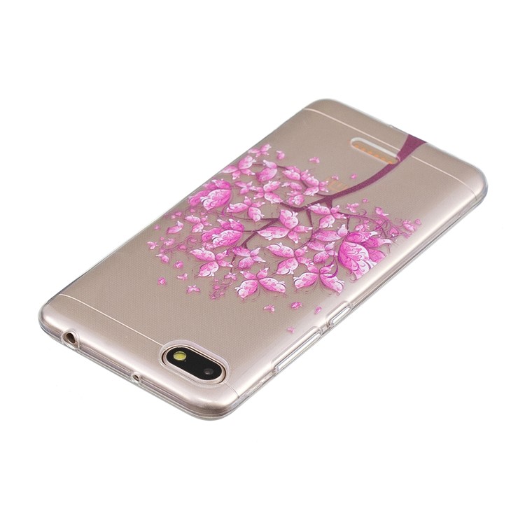 Pattern Printing IMD TPU Mobile Phone Casing for Xiaomi Redmi 6A (Single 12MP Rear Camera) - Tree-5