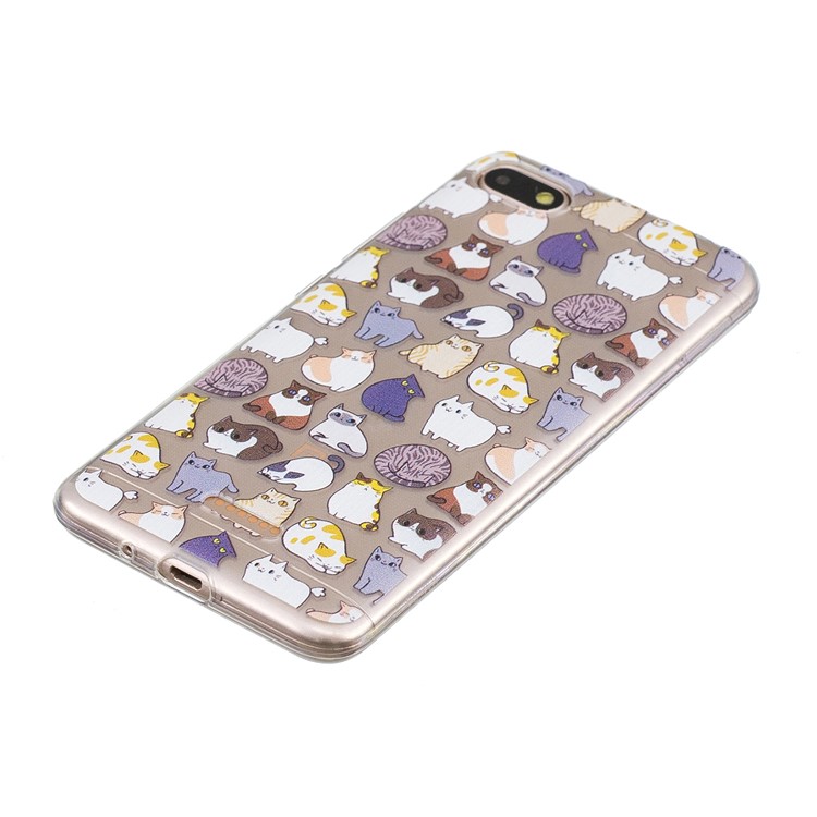 Pattern Printing IMD TPU Mobile Phone Casing for Xiaomi Redmi 6A (Single 12MP Rear Camera) - Cartoon Animals-4