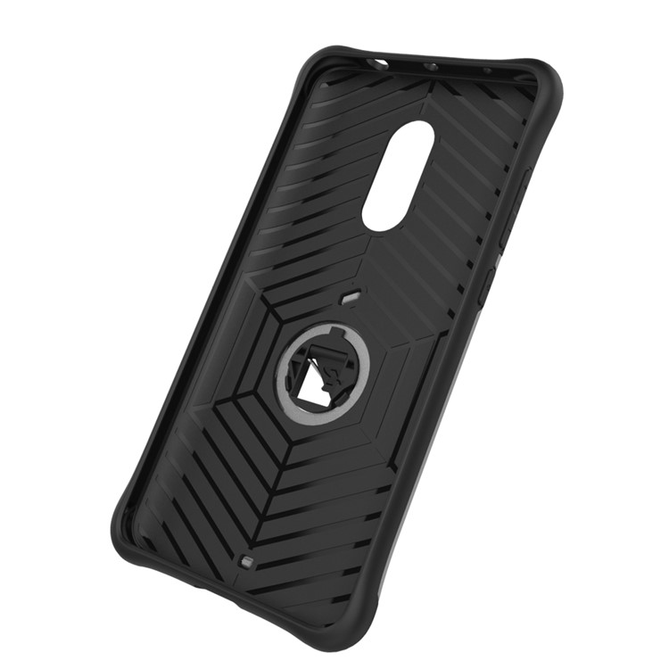 Armor PC + TPU Hybrid Case with Kickstand for Xiaomi Redmi Note 4 - Silver-9
