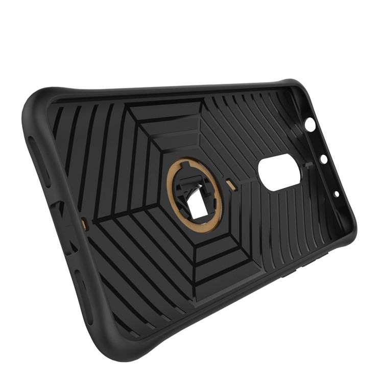 Armor PC + TPU Combo Case with Kickstand for Xiaomi Redmi Note 4 - Gold-10