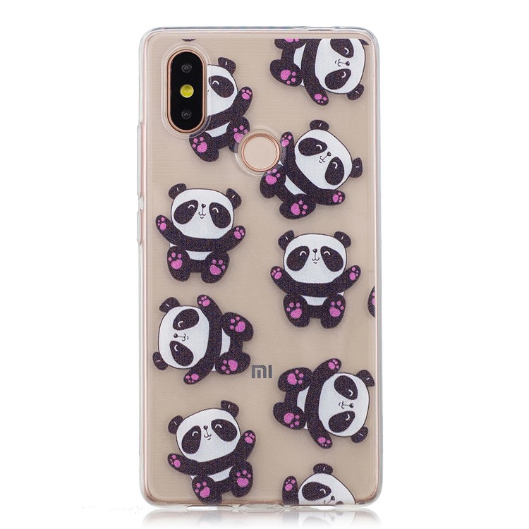 Pattern Printing IMD TPU Protection Cell Phone Shell for Xiaomi Mi 8 SE (5.88-inch) - Cute Pandas-2