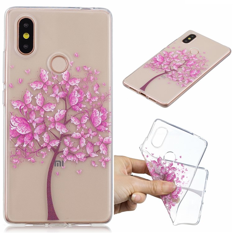 Pattern Printing IMD TPU Phone Cover for Xiaomi Mi 8 SE (5.88-inch) - Tree-1