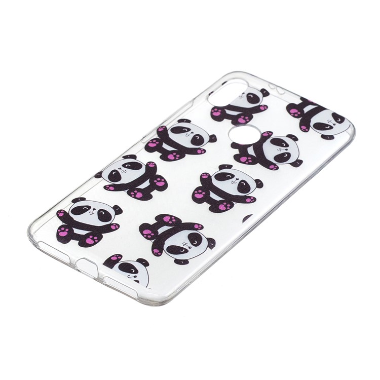 Pattern Printing IMD TPU Mobile Back Case for Xiaomi Redmi S2 / Redmi Y2 - Cute Pandas-3