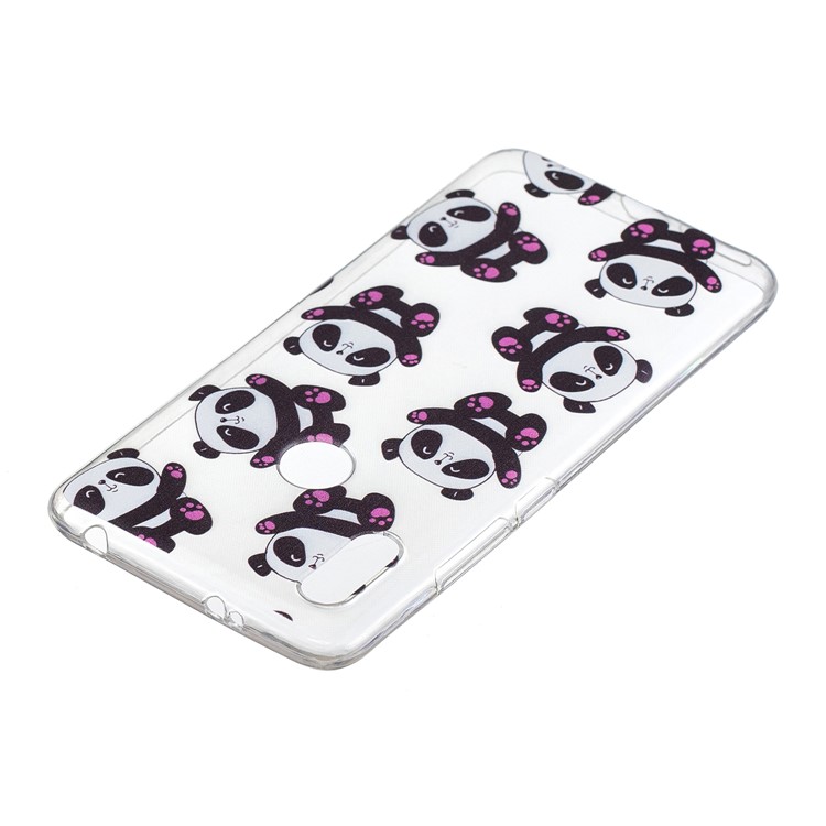 Pattern Printing IMD TPU Mobile Back Case for Xiaomi Redmi S2 / Redmi Y2 - Cute Pandas-4