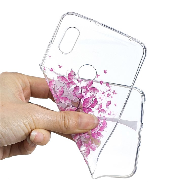 Pattern Printing IMD TPU Mobile Back Shell for Xiaomi Redmi S2 / Redmi Y2 - Tree-5