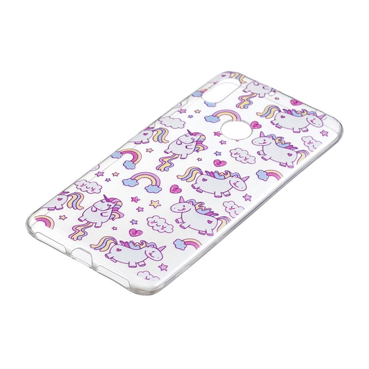 Pattern Printing IMD TPU Gel Phone Case for Xiaomi Redmi S2 / Redmi Y2 - Lovely Unicorns-3