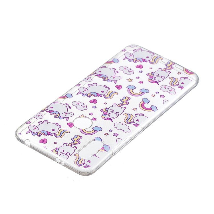 Pattern Printing IMD TPU Gel Phone Case for Xiaomi Redmi S2 / Redmi Y2 - Lovely Unicorns-4