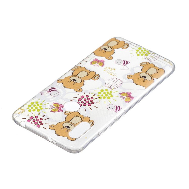 Pattern Printing IMD TPU Soft Case for Xiaomi Redmi S2 / Redmi Y2 - Brown Bears-4