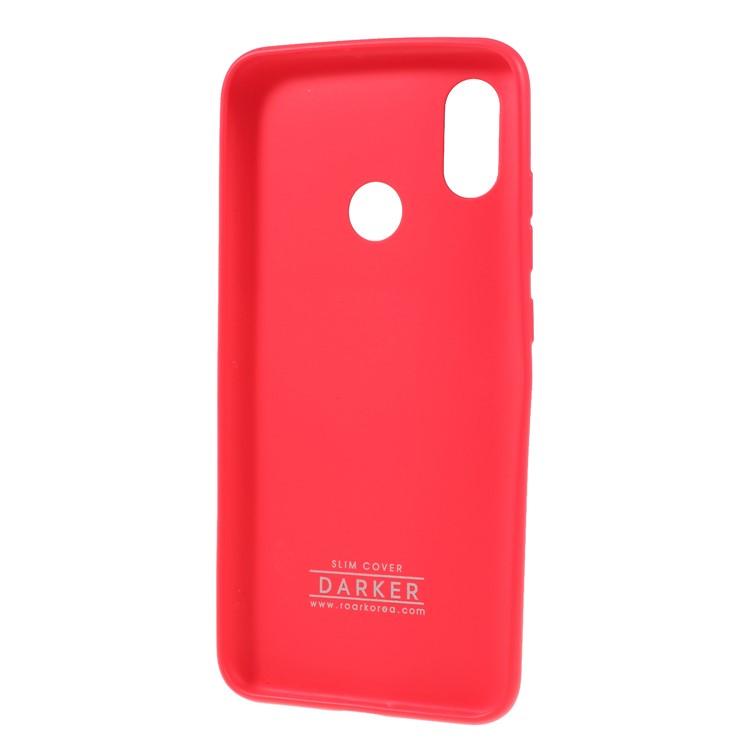 ROAR KOREA All Day Matte TPU Back Case for Xiaomi Mi 8 (6.21-inch) - Red-3