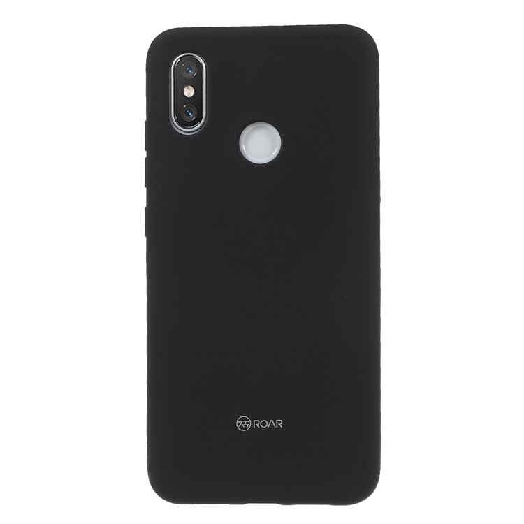 ROAR All Day Matte TPU Cell Phone Casing for Xiaomi Mi 8 (6.21-inch) - Black-1