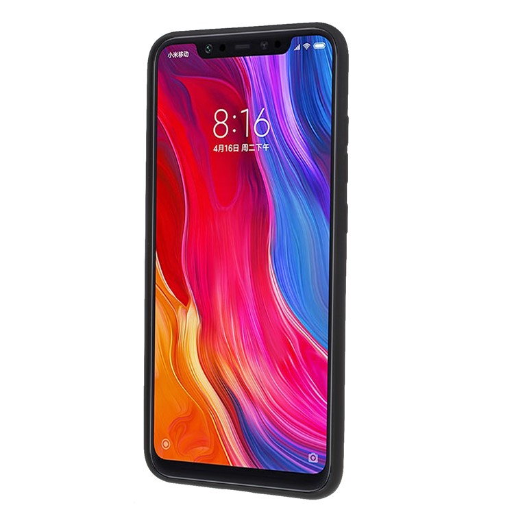 ROAR All Day Matte TPU Cell Phone Casing for Xiaomi Mi 8 (6.21-inch) - Black-2