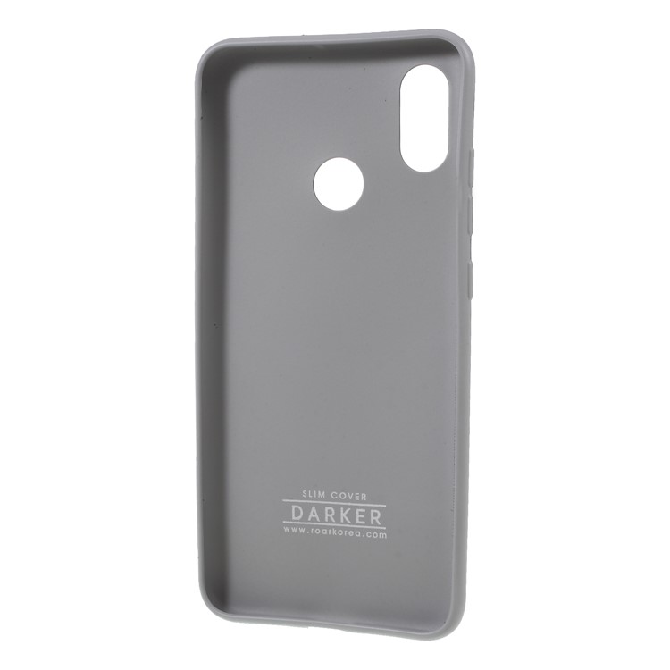 ROAR KOREA All Day Matte TPU Mobile Phone Cover for Xiaomi Mi 8 (6.21-inch) - Grey-4