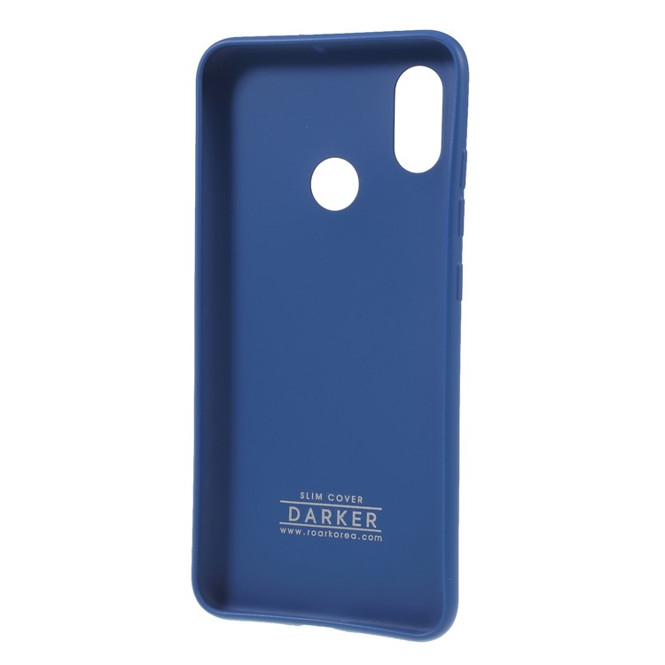 ROAR KOREA All Day Matte TPU Protection Case Cover for Xiaomi Mi 8 (6.21-inch) - Blue-4