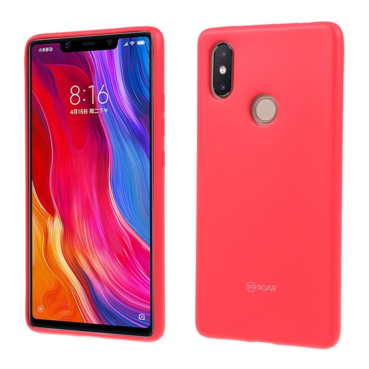 ROAR KOREA All Day Matte TPU Protection Case for Xiaomi Mi 8 SE (5.88-inch) - Red-1