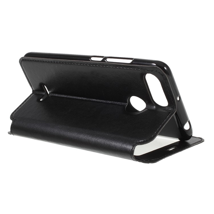 ROAR KOREA View Window Noble Leather Card Holder Cover for Xiaomi Redmi 6 (Dual Camera: 12MP+5MP) - Black-5