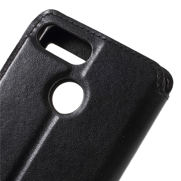 ROAR KOREA View Window Noble Leather Card Holder Cover for Xiaomi Redmi 6 (Dual Camera: 12MP+5MP) - Black-8