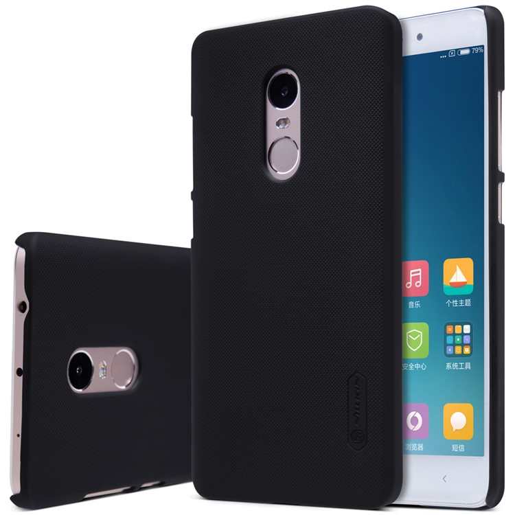 NILLKIN Super Frosted Shield Hard PC Case for Xiaomi Redmi Note 4 - Black-6