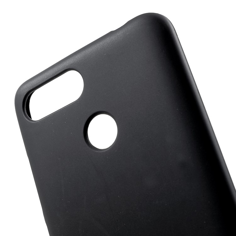 Double-Sided Matte Soft TPU Mobile Phone Case for Xiaomi Redmi 6 (Dual Camera: 12MP+5MP) - Black-4