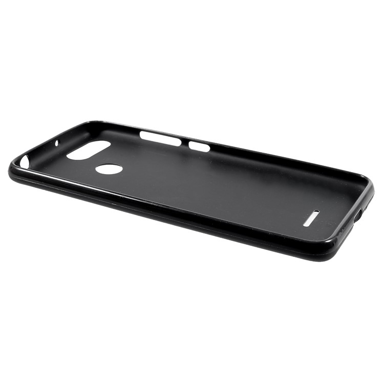 Double-Sided Matte Soft TPU Mobile Phone Case for Xiaomi Redmi 6 (Dual Camera: 12MP+5MP) - Black-5