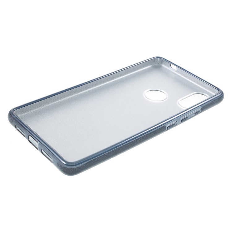 Glittery TPU + PC Hybrid Back Phone Casing for Xiaomi Mi 8 SE (5.88-inch) - Grey-7