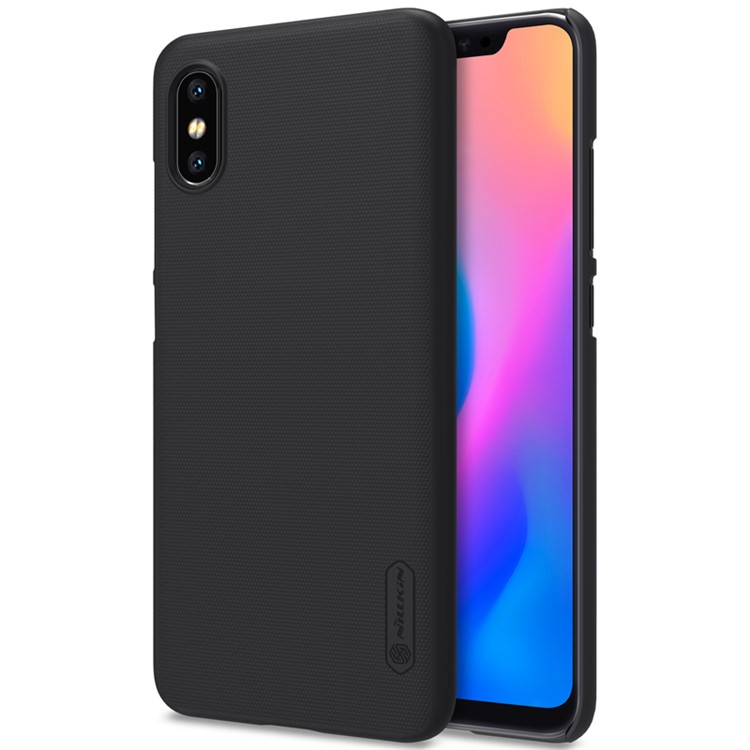 NILLKIN Super Frosted Shield PC Protector Case for Xiaomi Mi 8 Explorer Edition - Black-1