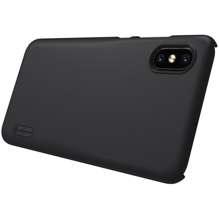 NILLKIN Super Frosted Shield PC Protector Case for Xiaomi Mi 8 Explorer Edition - Black-6