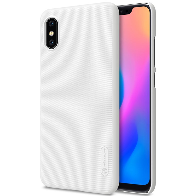 NILLKIN Super Frosted Shield PC Phone Case for Xiaomi Mi 8 Explorer Edition - White-1