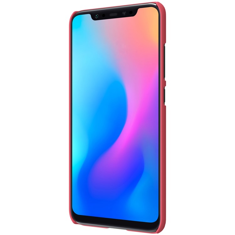 NILLKIN Super Frosted Shield PC Protector Shell for Xiaomi Mi 8 Explorer Edition - Red-4