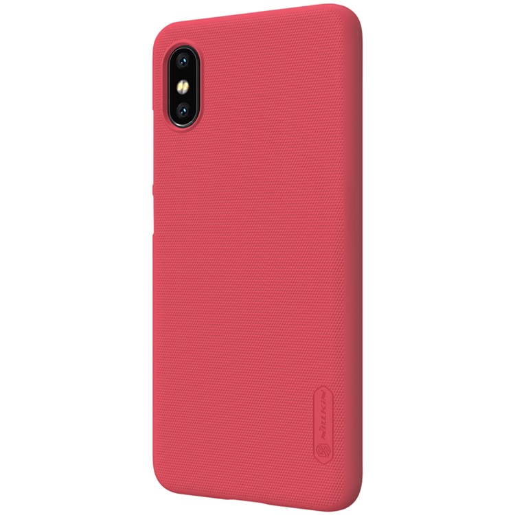 NILLKIN Super Frosted Shield PC Protector Shell for Xiaomi Mi 8 Explorer Edition - Red-5