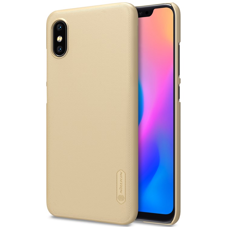 NILLKIN Super Frosted Shield PC Phone Cover for Xiaomi Mi 8 Explorer Edition - Gold-1