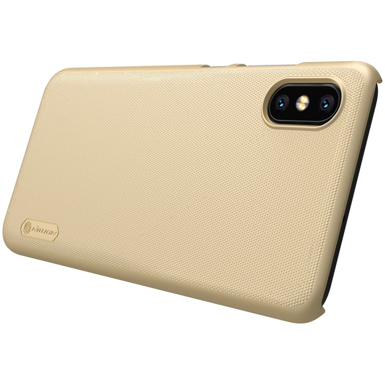 NILLKIN Super Frosted Shield PC Phone Cover for Xiaomi Mi 8 Explorer Edition - Gold-6