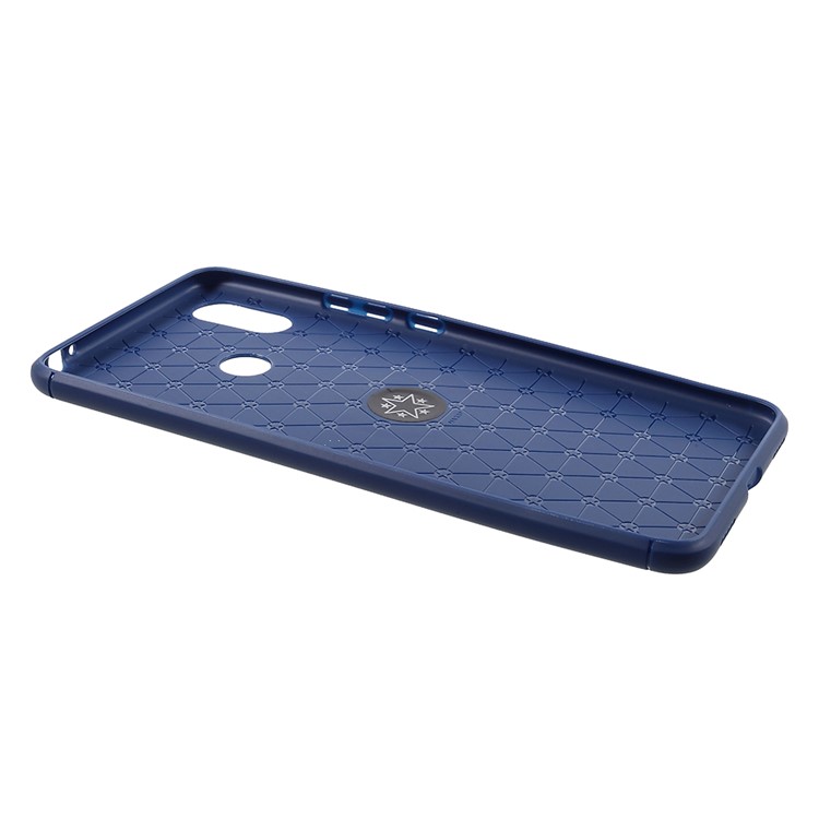 Metal Finger Ring Kickstand TPU Back Cover for Xiaomi Mi Max 3 Pro - Blue-4