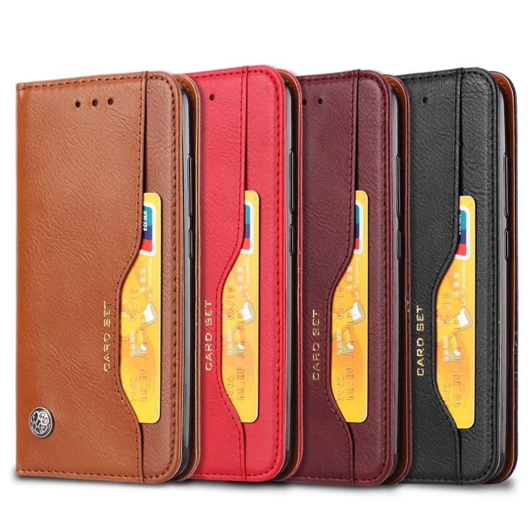 Estuche De Cuero Auto Absorbido De La PU Para Xiaomi Redmi 6 / Redmi 6A - Negro-5