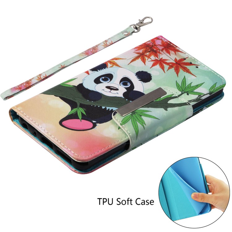 Pattern Printing Wallet Leather Phone Cover for Xiaomi Redmi Note 5 Pro (Dual Camera) / Redmi Note 5 (China) - Panda on Tree-7
