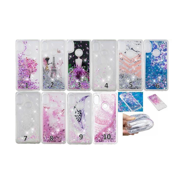 Pattern Printing Dynamic Quicksand TPU Case for Xiaomi Redmi Note 5 Pro (Dual Camera) / Redmi Note 5 (China) - Pretty Girl-7