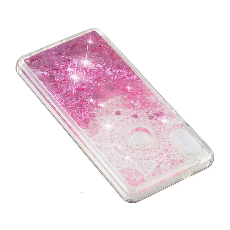 Pattern Printing Dynamic Quicksand TPU Back Cover for Xiaomi Redmi Note 5 Pro (Dual Camera) / Redmi Note 5 (China) - Mandala-5