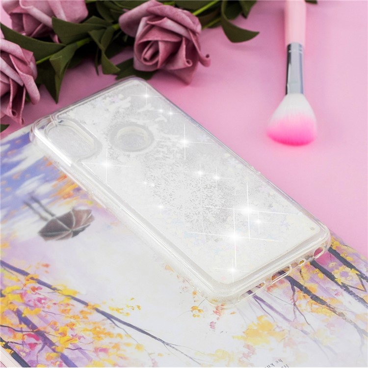 Pattern Printing Dynamic Quicksand TPU Back Shell for Xiaomi Redmi Note 5 Pro (Dual Camera) / Redmi Note 5 (China) - Dandelion-6