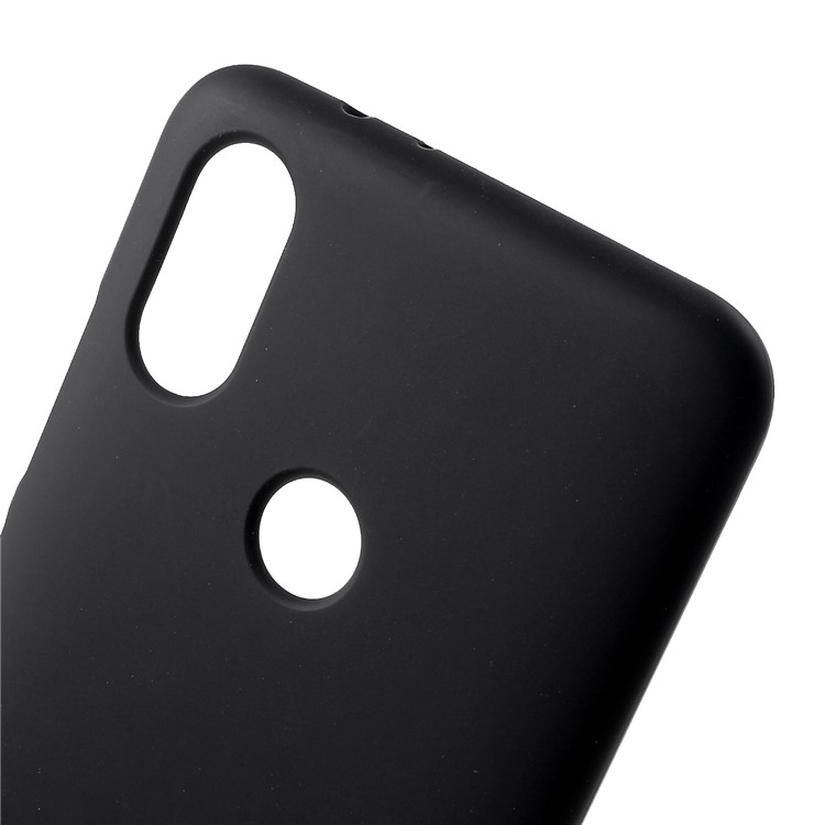 Double-sided Matte TPU Phone Case for Xiaomi Mi A2 / Mi 6X - Black-4
