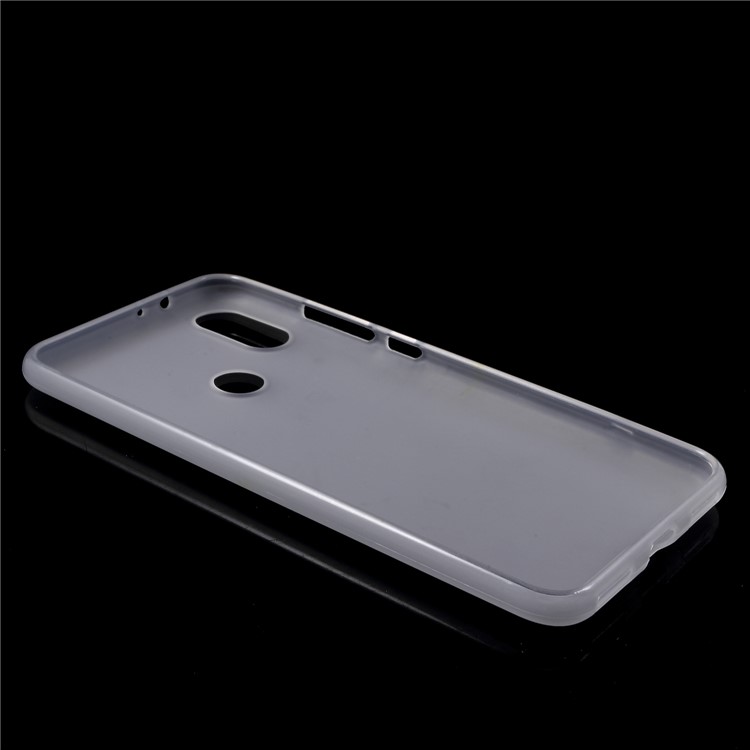 Double-sided Matte TPU Phone Cover for Xiaomi Mi A2 / Mi 6X - Transparent-3