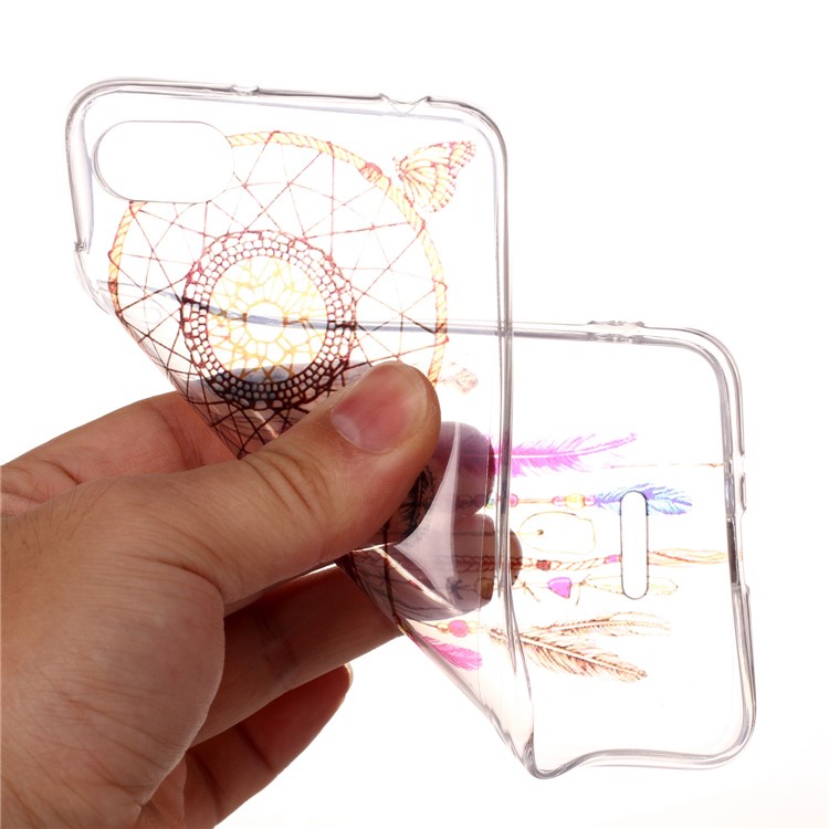 Pattern Printing IMD TPU Back Mobile Case for Xiaomi Redmi 6A (Single 12MP Rear Camera) - Dream Catcher-3