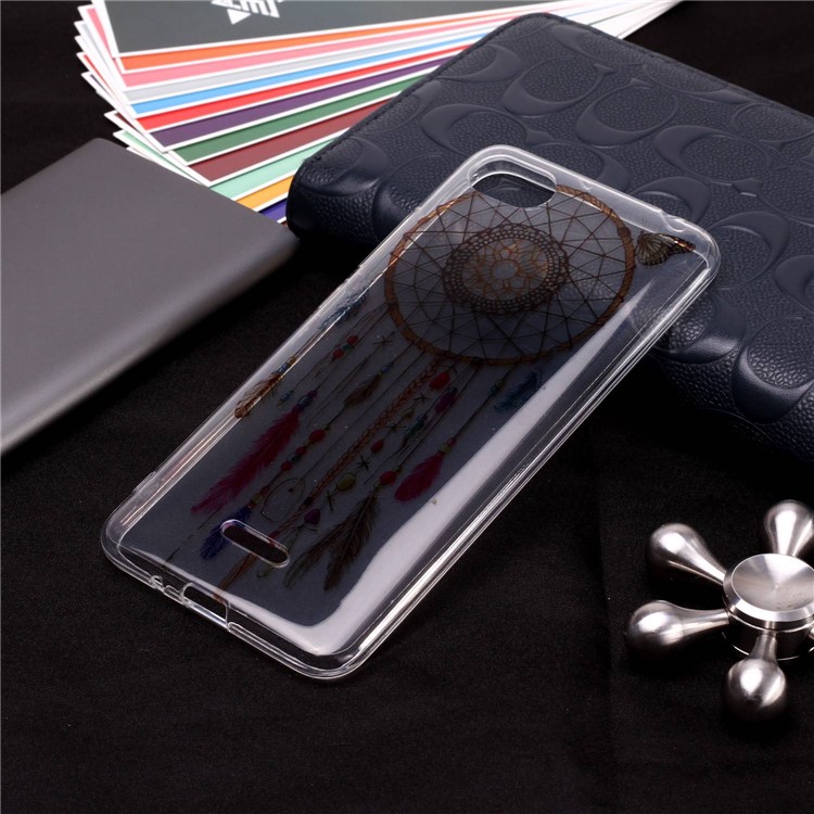 Pattern Printing IMD TPU Back Mobile Case for Xiaomi Redmi 6A (Single 12MP Rear Camera) - Dream Catcher-4