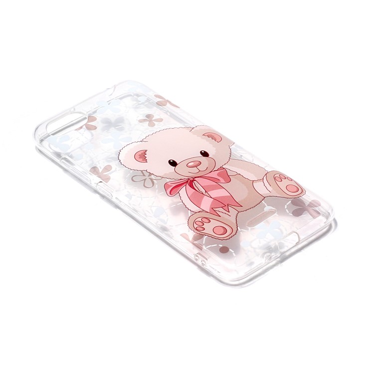 Pattern Printing IMD TPU Phone Shell for Xiaomi Redmi 6A (Single 12MP Rear Camera) - Adorable Bear-2