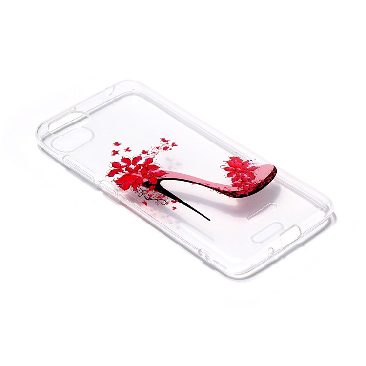 Pattern Printing IMD TPU Mobile Phone Case for Xiaomi Redmi 6A (Single 12MP Rear Camera) - High-heeled Shoes-2
