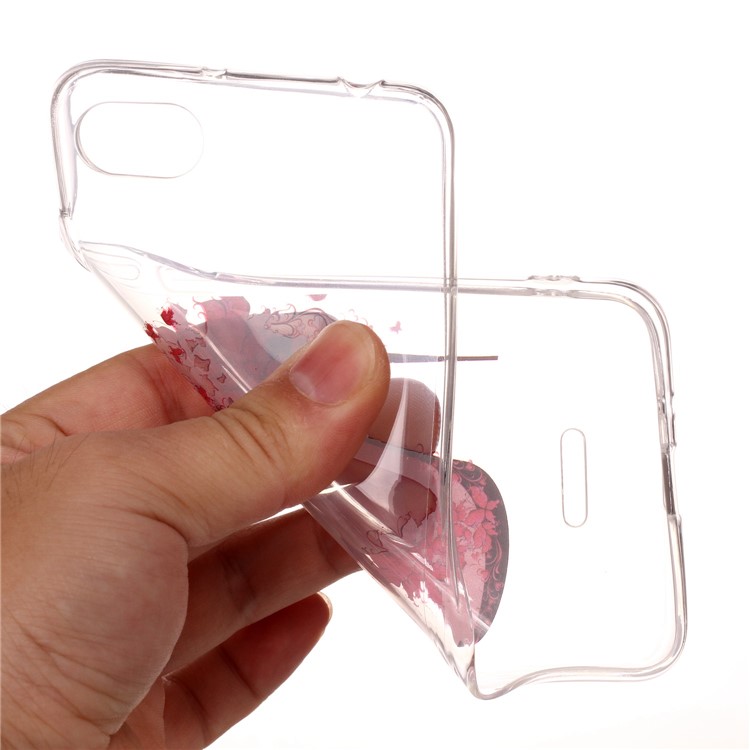 Pattern Printing IMD TPU Mobile Phone Case for Xiaomi Redmi 6A (Single 12MP Rear Camera) - High-heeled Shoes-3