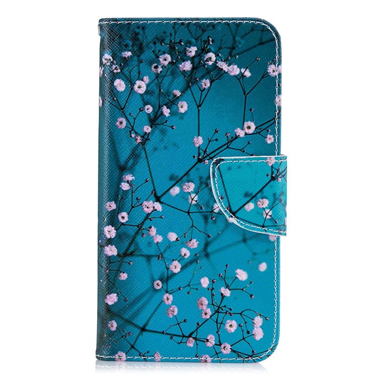 Pattern Printing Wallet Stand Leather Phone Cover for Xiaomi Redmi 6 - Wintersweet-2