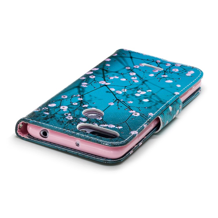 Pattern Printing Wallet Stand Leather Phone Cover for Xiaomi Redmi 6 - Wintersweet-8