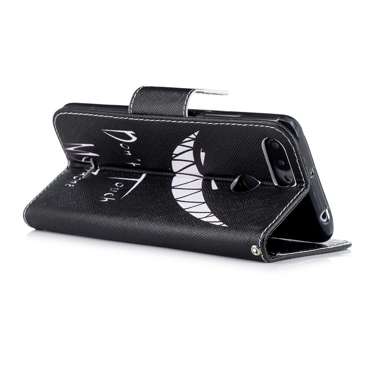 Pattern Printing Wallet Stand Leather Cell Phone Case for Xiaomi Redmi 6 - Angry Face-5