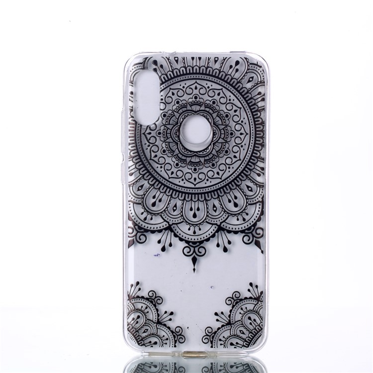 Pattern Printing TPU Case for Xiaomi Mi A2 Lite / Redmi 6 Pro - Mandala Flowers-1